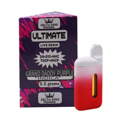 Delta King Ultimate Live Resin Blend 5.5gms Disposable - Image 4